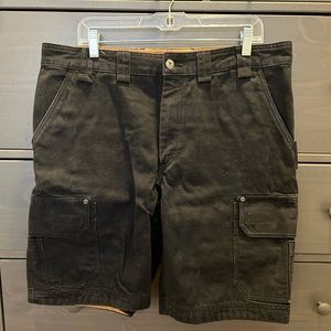 Carhartt black cargo shorts